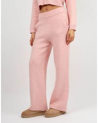 SIMMI - Caris Knitted Wide Leg Trouser - Lyst