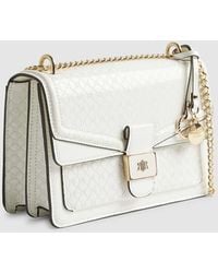 River Island - Tab Front Chain Strap Shoulder Bag - Lyst