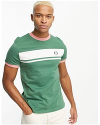 Sergio Tacchini - Masters T-shirt With Chest Stripe - Lyst