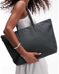 Lacoste - Borsa Shopping Grande - Lyst