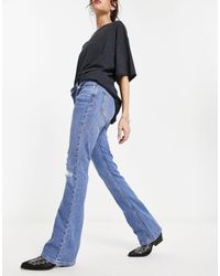 Free People - Carmen - jeans a zampa a zampa indaco - Lyst