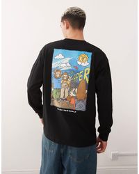 Aape By A Bathing Ape - – langärmliges boxy-fit-t-shirt - Lyst