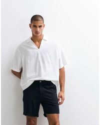 ASOS - Slim Linen Blend Shorts - Lyst
