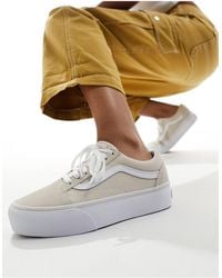 Vans - – old skool platform – sneaker - Lyst