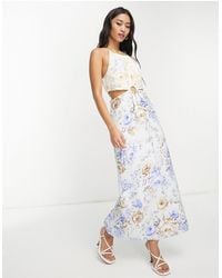 Forever New - Cut Out Waist Maxi Dress - Lyst