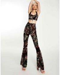 Collective The Label - High Waisted Flared Trousers - Lyst