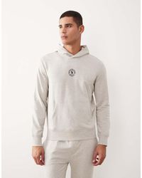 Polo Ralph Lauren - Central Icon Logo Co-Ord Lounge Hoodie - Lyst