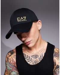 EA7 - Armani Logo Baseball Cap - Lyst