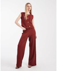ONLY - – gerippte strickhose - Lyst