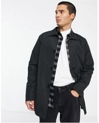 French Connection - Funnel Neck Coat - Lyst