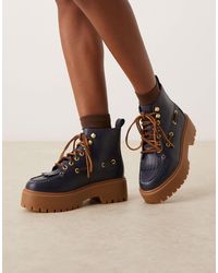 Timberland - Stone Street 7 Eye Platform Boots - Lyst