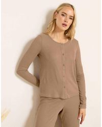 Long Tall Sally - Ribbed Cardigan - Lyst