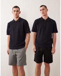 Jack & Jones - 2 Pack Drawstring Chino Shorts - Lyst