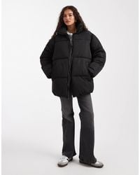 Miss Selfridge - Mid Length Puffer Jacket - Lyst