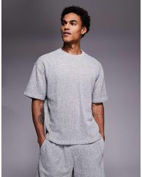 Good For Nothing - Knitted Boxy Oversized T-shirt - Lyst