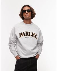 Parlez - Sweat-shirt ras - Lyst