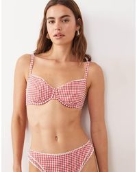 Abercrombie & Fitch - Curve Love Balconette Bikini Top Co-ord - Lyst