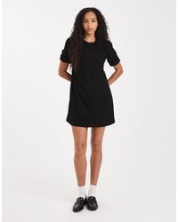 Threadbare - Cord Short Sleeve Mini Dress - Lyst