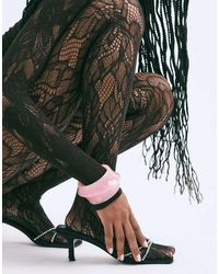 Calzedonia - Foliage Fishnet Tights - Lyst