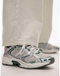 Tommy Hilfiger - Zapatillas De Deporte Blancas, Verdes Y Plateadas Archive 97 Retro De - Lyst