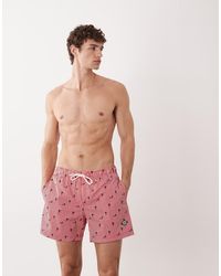 Jack & Jones - Palm Tree Print Swim Shorts - Lyst