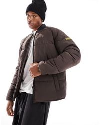 Barbour - Cluny Quilted Bomber Jacket - Lyst
