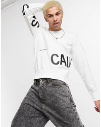 Calvin Klein Sweatshirts for Men - Up to 64% off at Lyst.com