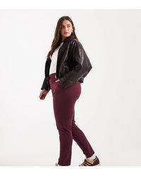 ONLY - Straight Leg Trousers - Lyst