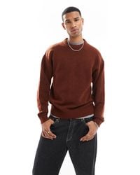 Jack & Jones - – flauschiger oversize-pullover - Lyst