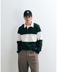 Jack & Jones - Colorblock Rugby Top - Lyst