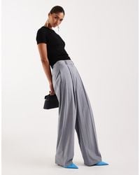 Mango - Nat Tailored Barrel Trouser Co-Ord - Lyst