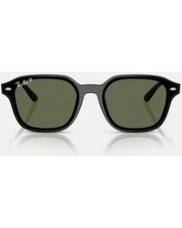 Ray-Ban - Rb4458D Square Polarised Sunglasses With Lens - Lyst