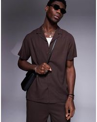 South Beach - Overhemd Met Korte Mouwen En Print - Lyst