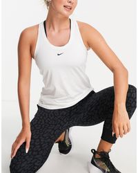 Nike - One dri-fit - top senza maniche slim - Lyst