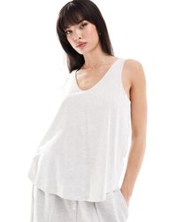 ASOS - Ultimate Cotton Vest With Scoop Neck - Lyst