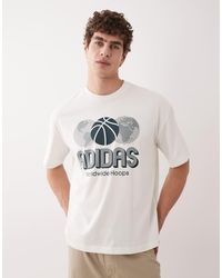adidas Originals - Basketball Graphic T-shirt - Lyst