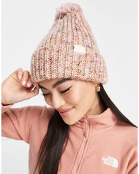 The North Face Cozy Chunky - Grofgebreide Beanie - Roze