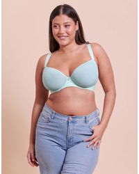 Curvy Kate - Smoothie Spacer Moulded T-Shirt Plunge Bra Fuller Bust - Lyst