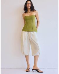 Stradivarius - Bandeau Sweetheart Neckline - Lyst