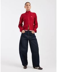 adidas Originals - Firebird Pointelle Knit Track Top - Lyst