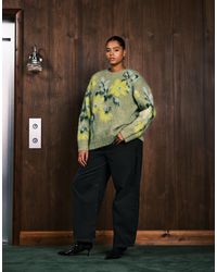ASOS - Asos design curve – aufgerauter pullover - Lyst