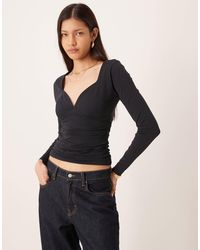 Abercrombie & Fitch - – langärmliges oberteil - Lyst