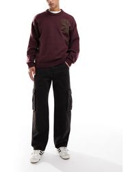 Pull&Bear - – weit geschnittene cargojeans - Lyst