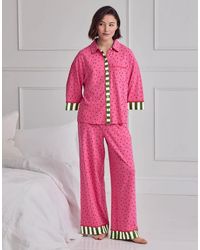 Chelsea Peers - Cotton Watermelon Print Long Pyjama Set - Lyst