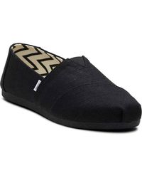 TOMS - Alpargata Classic Heritage Canvas Slip-on Flats - Lyst