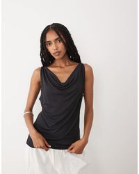 ARKET - Cowl Neck Tank Top - Lyst