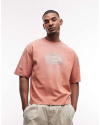 ASOS - Heavyweight Boxy Oversized T-Shirt With Text Graphic - Lyst