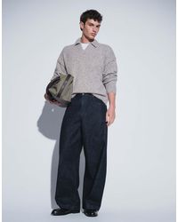 ASOS - Premium Selvedge Barrel Jeans - Lyst