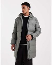 Only & Sons - Longline Puffer Jacket - Lyst