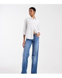 ONLY - Judy Low Rise Wide Leg Jeans - Lyst